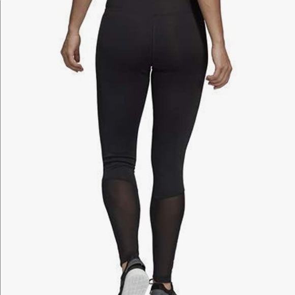 💕SALE💕ADIDAS D2M HIGH RISE LOGO LEGGINGS - Picture 5 of 7